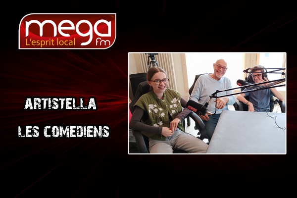 Les comédiens d&#039;Artistella dans la matinale