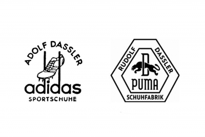 Adidas et Puma concurrents mais pourtant frères !